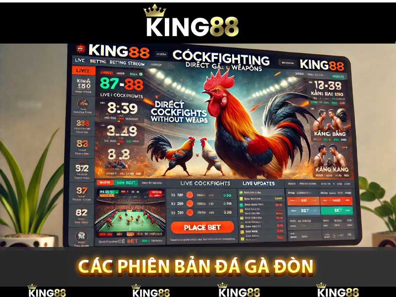 Lợi ích của việc xem đá gà đòn trực tiếp tại King88