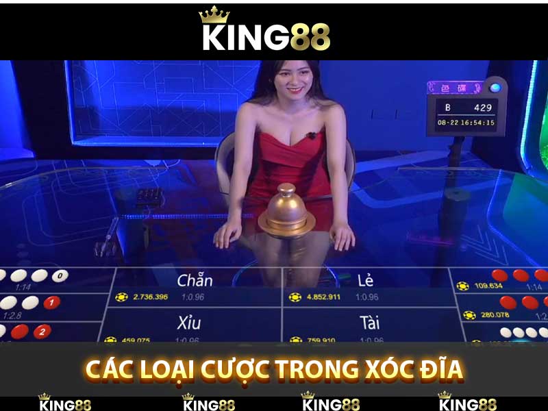 các loại cược trong xóc đĩa