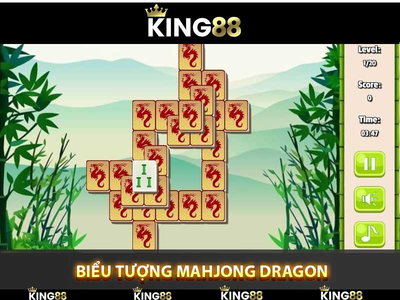 biểu tượng Mahjong Dragon